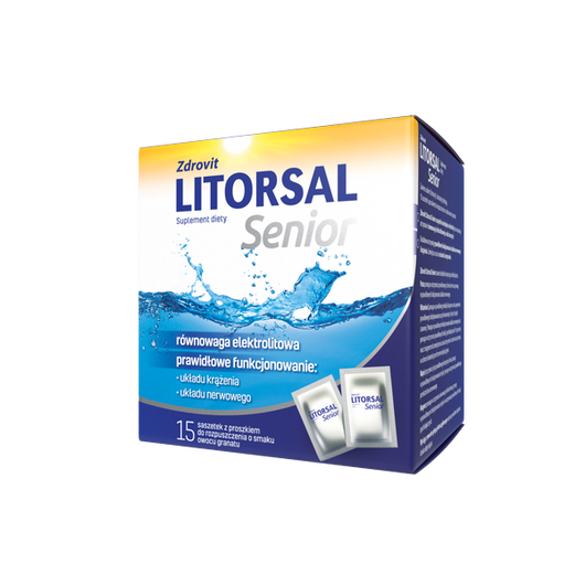 Litorsal Senior, 15 saszetek
