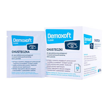 Demoxoft Clean Chusteczki, 20 sztuk