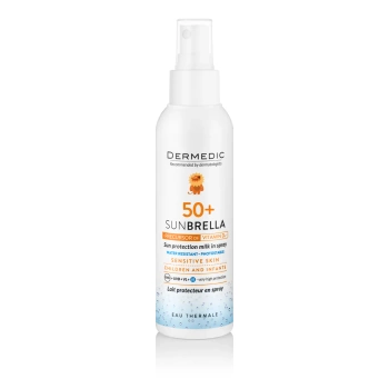 DERMEDIC SUNBRELLA BABY Mleczko ochronne w sprayu SPF50+, 150ml