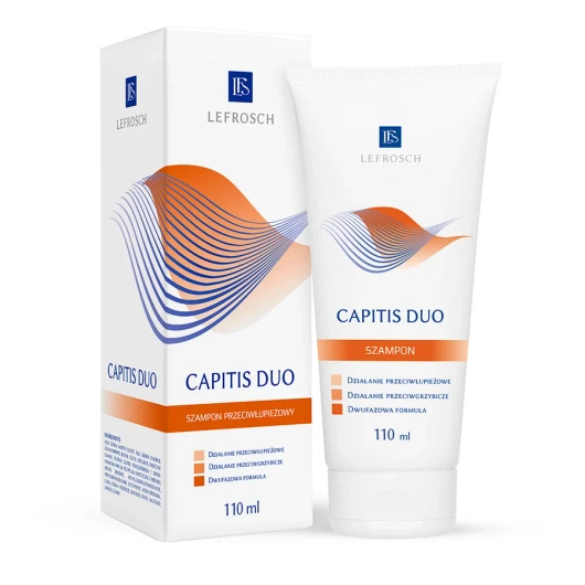 Capitis Duo szampon przeciwłupieżowy i przeciwgrzybiczy, 110 ml