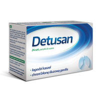 DETUSAN, 24 pastylki do ssania