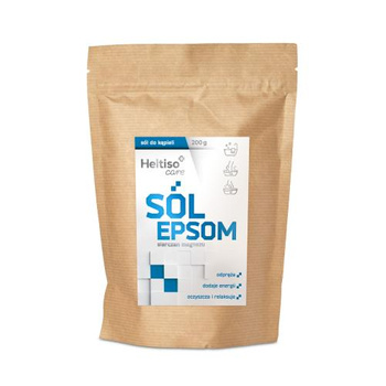 HELTISO CARE Sól Epsom do kąpieli, 200g