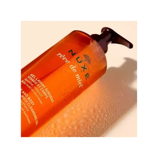 NUXE Reve De Miel Ultrabogaty Żel do Mycia Twarzy i Ciała, 400ml