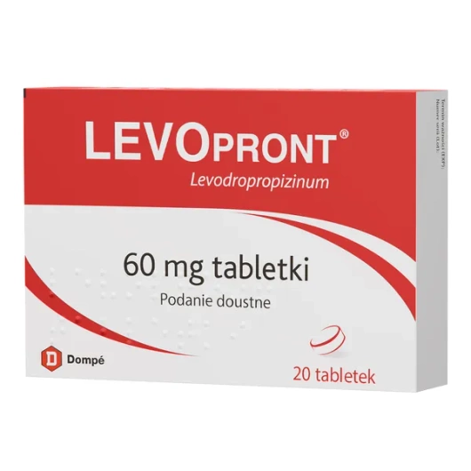 Levopront 60 mg, 20 tabletek