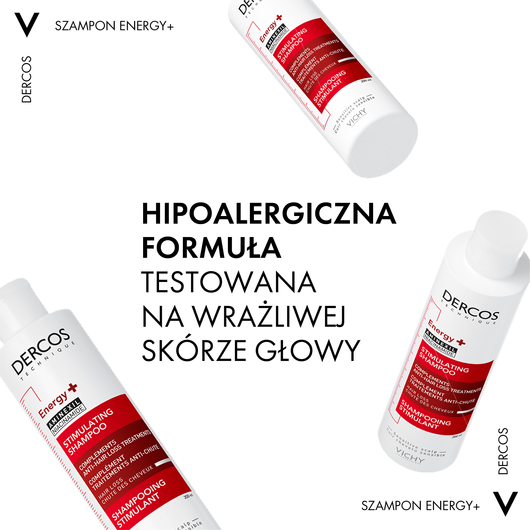 VICHY DERCOS Szampon wzmacniający, 200ml