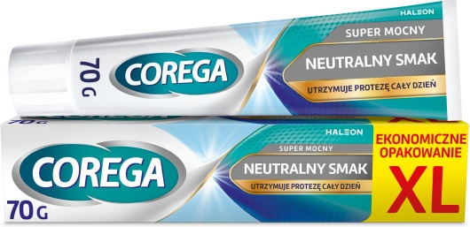 Corega Super Mocny Neutralny Smak XL, 70g