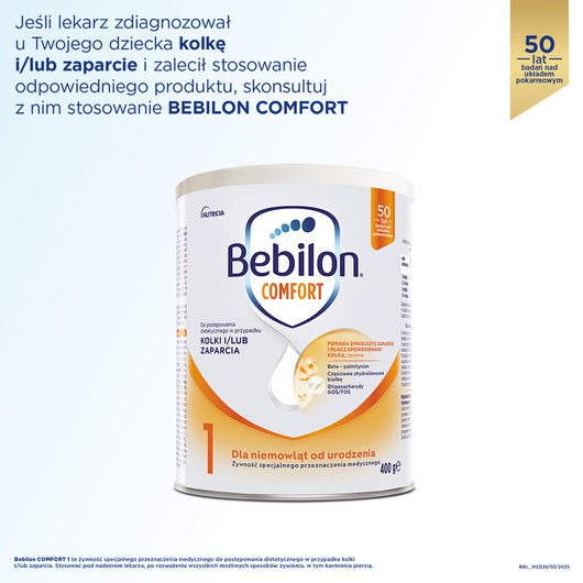 Bebilon Comfort 1, 400 g