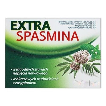 EXTRASPASMINA x 30 kapsułek