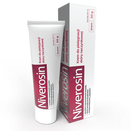 Niverosin Krem pielęgnujący skórę naczynkową 50 g