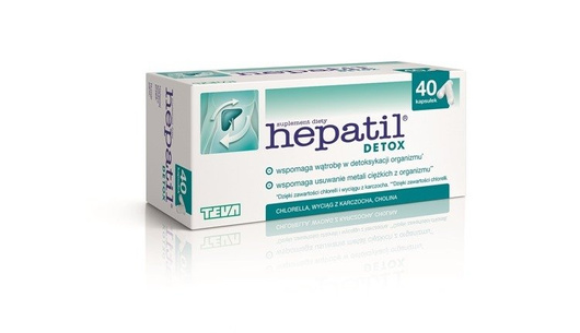 Hepatil Detox x 40 kaps.