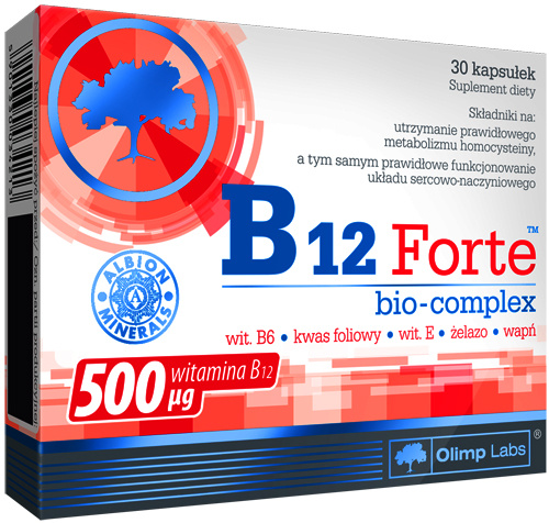 OLIMO B12 Forte Bio-Complex, 30 kapsułek