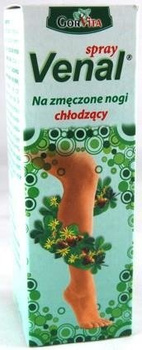 VENAL Spray na zmęczone nogi 115 ml