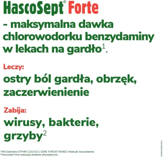 HASCOSEPT FORTE 3 mg/g aerozol 30 ml