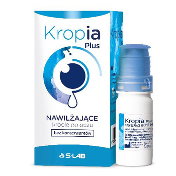 Kropia Plus Krople do oczu nawilżające, 10ml