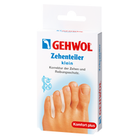 Gehwol Rozdzielacz do palców stopy Mały, 3 sztuki