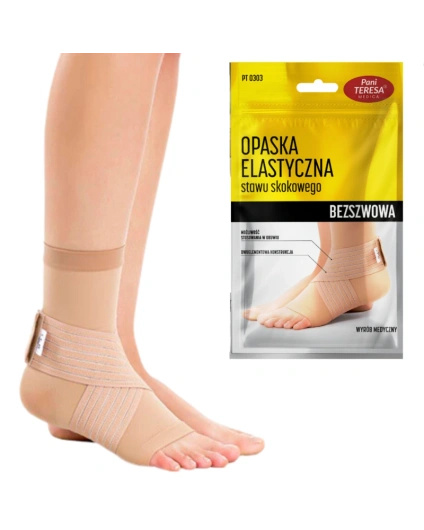 Pani Teresa Opaska elastyczna stawu skokowego bezszwowa Rozmiar M