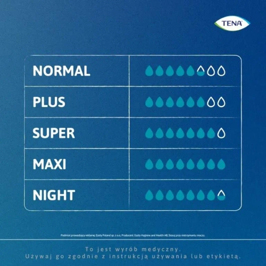 Tena Pants ProSkin Maxi Rozmiar XL (120-160cm) Majtki chłonne, 10 sztuk