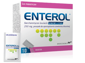 ENTEROL 250 proszek  10 saszetek