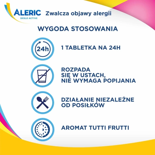 ALERIC DESLO ACTIVE 2,5 mg x 10 tabletek