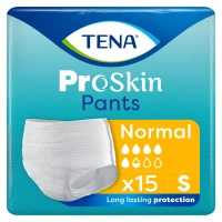 Tena Pants ProSkin Normal Rozmar S (65-85cm) Majtki chłonne, 15 sztuk