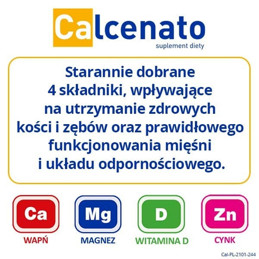 CALCENATO, 60 tabletek