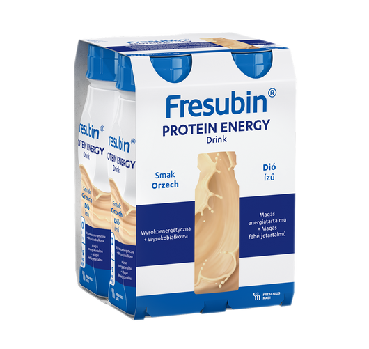 Fresubin Protein Energy Drink smak orzechowy, 4x200 ml
