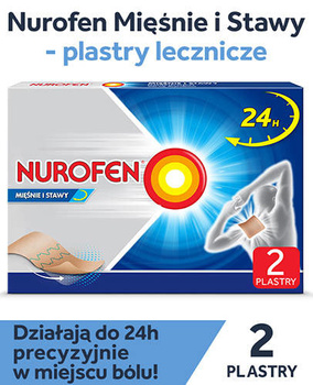 NUROFEN MIĘŚNIE I STAWY plastry lecznicze x 2 sztuki