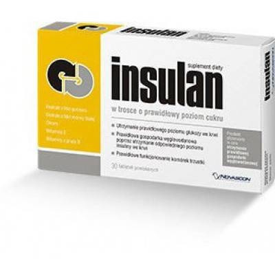 INSULAN,  60 tabletek