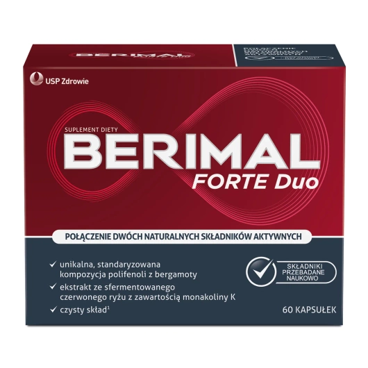 Berimal Forte Duo, 60 kapsułek