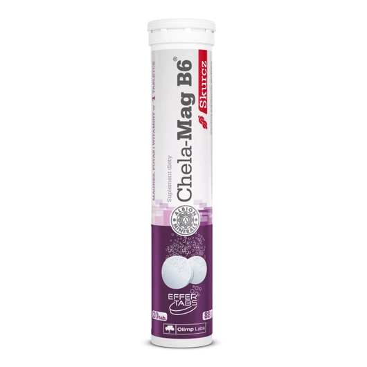 Olimp Chela-Mag B6 Skurcz o smaku grejpfruta, 20 tabletek 