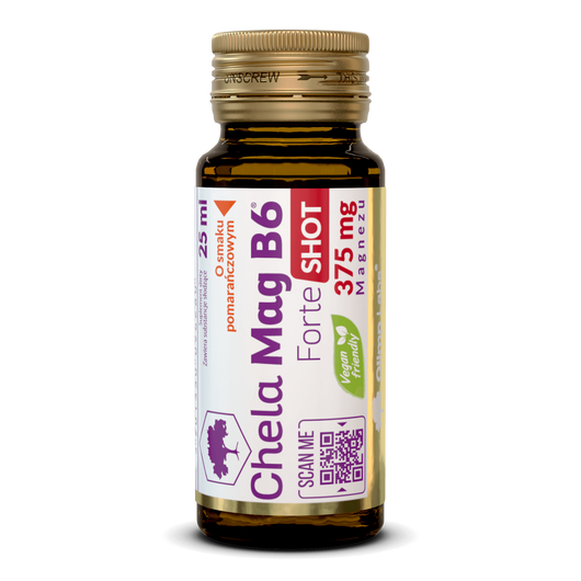 Olimp Chela-Mag B6 Forte Shot smak pomarańczowy, 25 ml