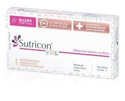 SUTRICON KIDS Silikonowe Plastry na blizny dla dzieci x 5 sztuk