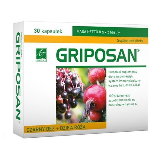 GRIPOSAN x 30 kapsułek
