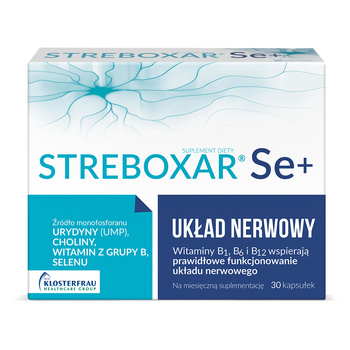 Streboxar Se+, 30 kapsułek