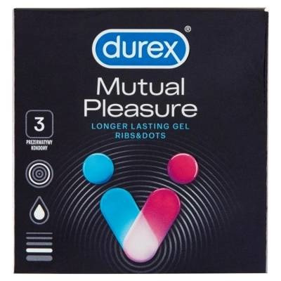 DUREX Mutual Pleasure prezerwatywy x 3 sztuki