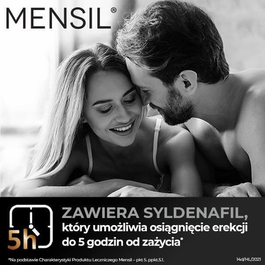 MENSIL 25 mg x 8 tabletek do rozgryzania i żucia