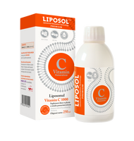 Aliness Liposol C 1000™ Liposomalna Witamina C Smak pomarańczowy, 250 ml
