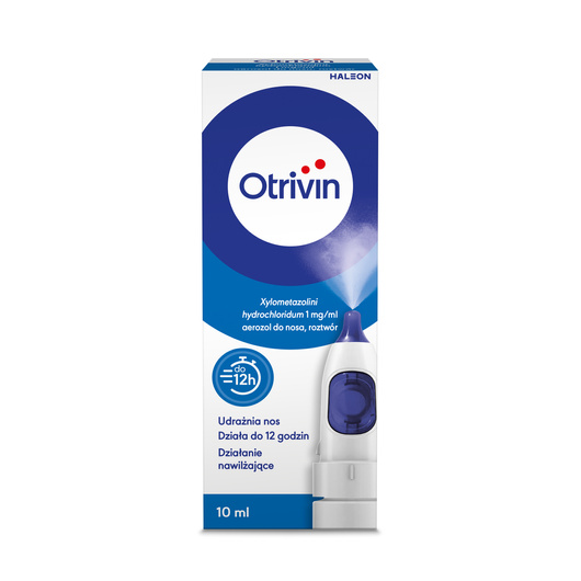 Otrivin 0,1% 1mg/ml Aerozol do nosa, 10 ml