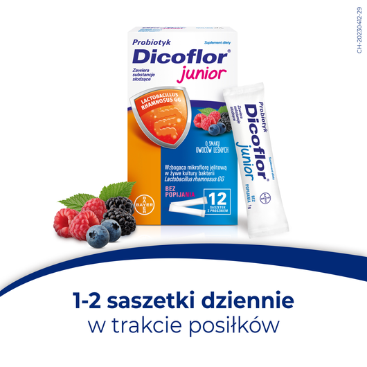 DICOFLOR JUNIOR proszek x 12 saszetek