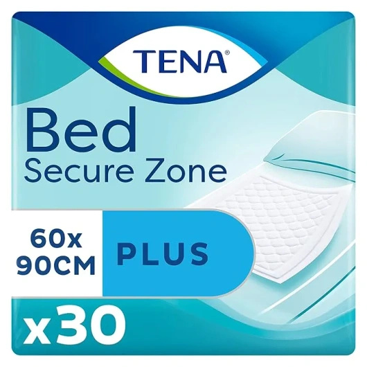 Tena Bed Secure Zone Plus 60x90 cm Podkłady chłonne, 30 sztuk