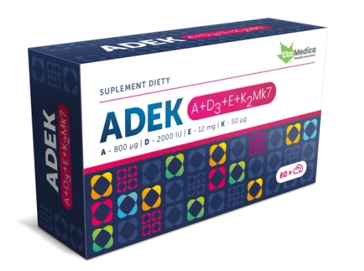 EkaMedica ADEK 60 kapsułek miękkich