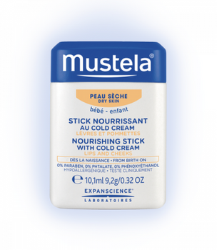 MUSTELA Sztyft ochronny x cold cream 10 ml