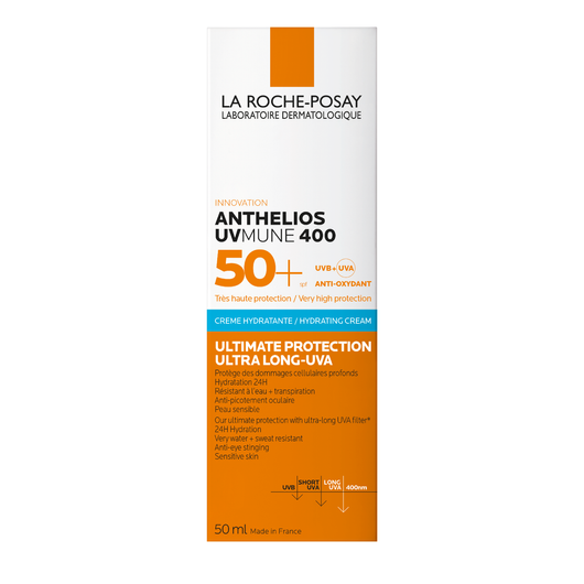 LA ROCHE-POSAY Anthelios Krem nawilżający UV MUNE SPF50+, 50ml