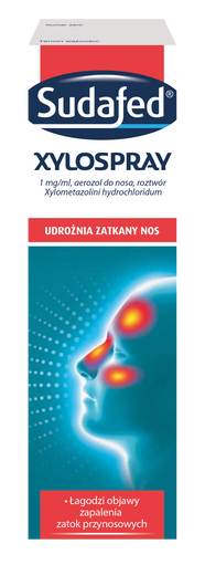 SUDAFED XYLOSPRAY aerozol do nosa, 10 ml