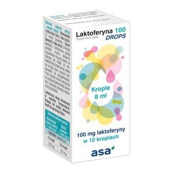 Laktoferyna 100 DROPS krople, 8ml