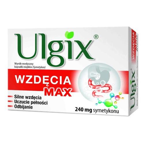 Ulgix Wzdęcia Max, 15 kapsułek