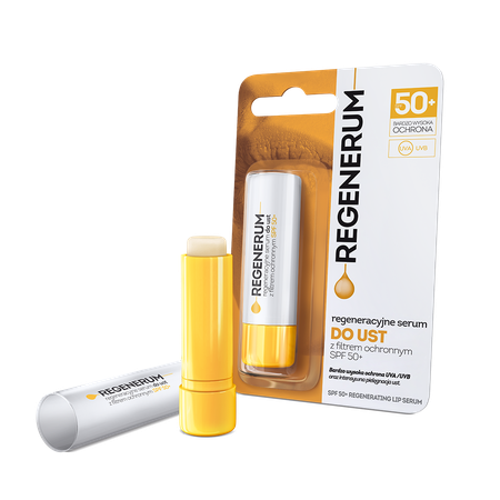 REGENERUM Regeneracyjne serum do ust, SPF50+