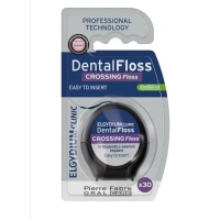 Elgydium Clinic DentalFloss Crossing Nić dentystyczna, 1 sztuka