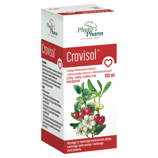 CRAVISOL płyn doustny 100 ml