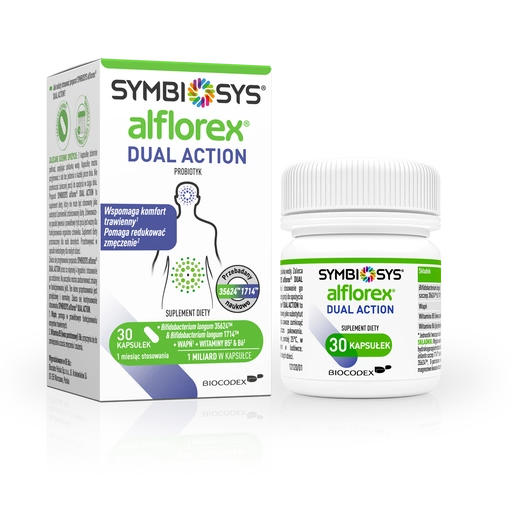 Symbiosys Alflorex Dual Action, 30 kapsułek